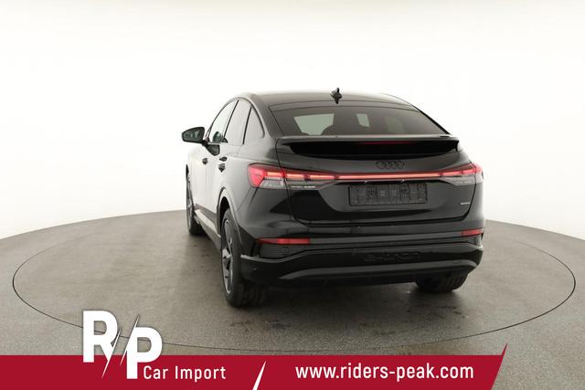 Audi Q4 Sportback e-tron 45 S-LINE quattro, AHK, Navi, Matrix, Komfort, Side, Kamera, el. Klappe, Winter, 20-Zoll 