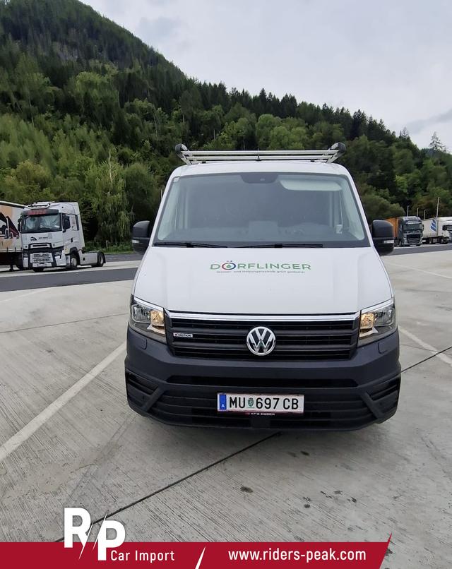 Volkswagen Crafter Kastenwagen 2.0 TDI L3H2 4MOTION 177PS Automatik, AHK, Dachträger+Leiter, Service+TÜV NEU!!! 