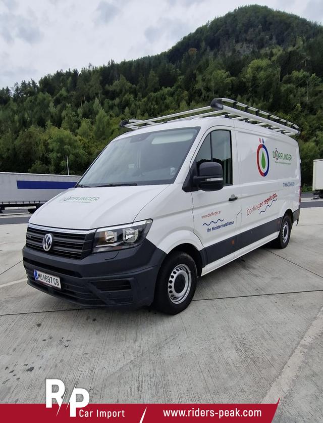 Volkswagen Crafter Kastenwagen - 2.0 TDI L3H2 4MOTION 177PS Automatik, AHK, Dachträger+Leiter, Service+TÜV NEU!!!