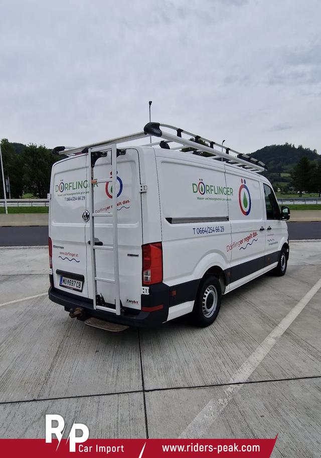 Volkswagen Crafter Kastenwagen 2.0 TDI L3H2 4MOTION 177PS Automatik, AHK, Dachträger+Leiter, Service+TÜV NEU!!! 