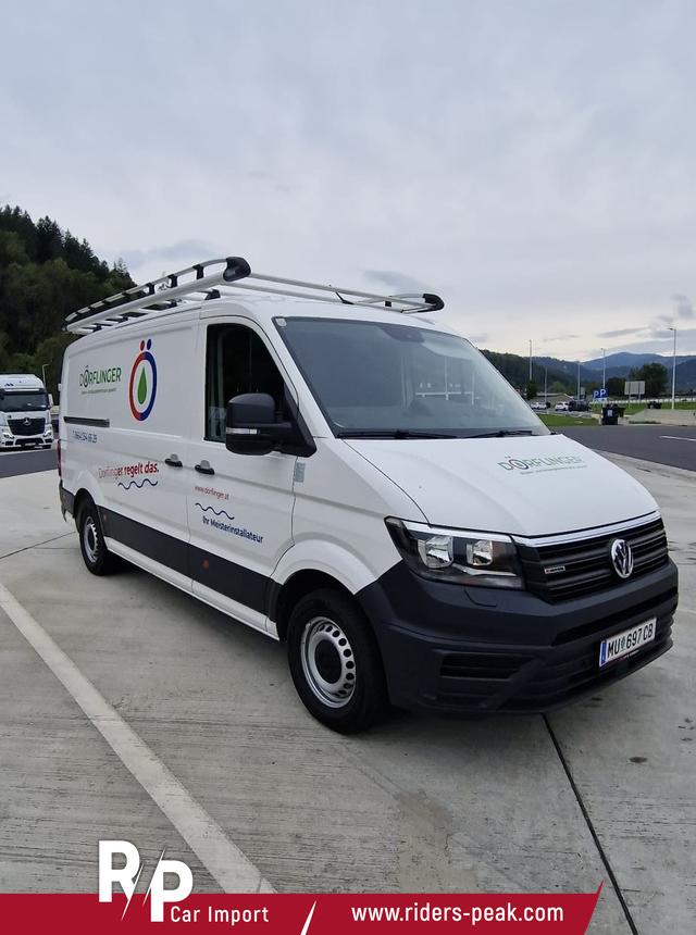 Volkswagen Crafter Kastenwagen 2.0 TDI L3H2 4MOTION 177PS Automatik, AHK, Dachträger+Leiter, Service+TÜV NEU!!! 