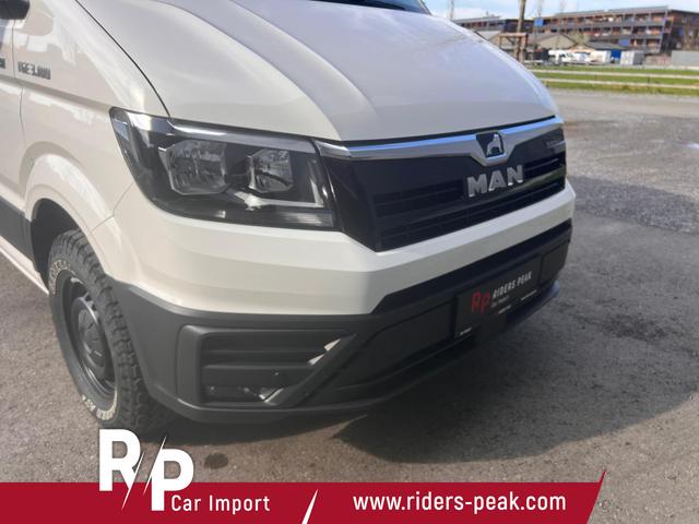 MAN TGE Kastenwagen 3.180/L3H3/Allrad/177 PS/H&ouml;herlegung+3,5 t AHK inkl. Auflastung!!! 
