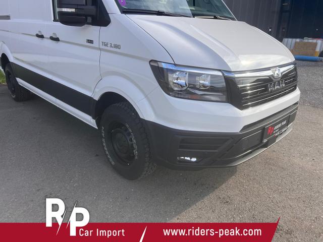 MAN TGE Kastenwagen 3.180/L3H3/Allrad/177 PS/H&ouml;herlegung+3,5 t AHK inkl. Auflastung!!! 