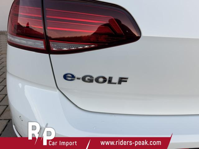 Volkswagen e-Golf 136 PS/W&auml;rmepumpe/19" Alu S.+17" W./HU+AU NEU/52.000 km/TOP Zustand!!! 