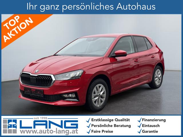 Skoda Fabia - Extra Plus 1,0 TSI 2 ZoKlima ACC Navi 2x Einparkhilfe Kessy beheiztes Lenkrad Sitzheizung Sunset 5J Garantie