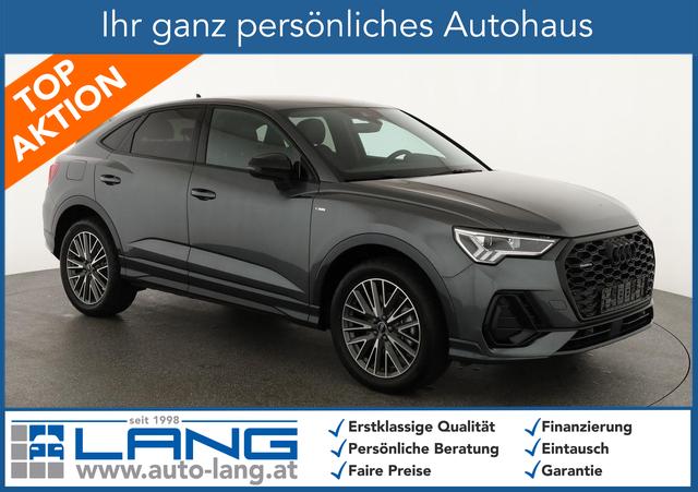 Audi Q3 Sportback - 40 TDI quattro S line qu S-LINE, AHK, 19-Zoll, Optik schwarz, Navi, Kamera, el. Klappe, 4-J. Garantie
