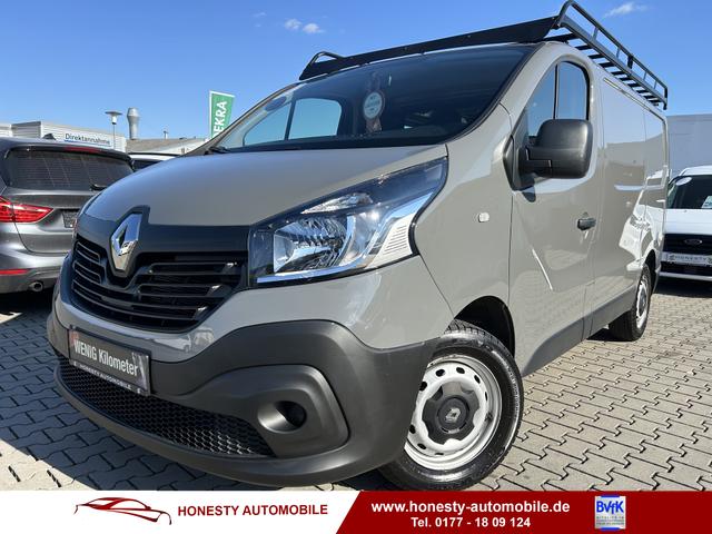 Renault Trafic Kastenwagen - Tech 1,6 dCi 95 L1H1 2,7t Komfort*WENIG KILOMETER*ANHÄNGERKUPPLUNG*WEGFAHRPSPERRE*TAGFAHRLICHT*HECKSCHEIBE BEHEIZBAR*USB*AUX*BLUETOOTH*START/STOP* 6 GANG*GARANTIE*DACHTRÄGER*AUßENSPIEGEL ELEKTR.EINSTELLBAR*KEYLESS-ENTRY*ESP*ABS*ASR*