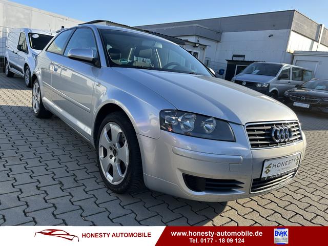 Audi A3 - 1.6 Attraction*ESP*ASR*EDS*SERVOLENKUNG*ISOFIX AUFNAHMEN FÜR KINDERSITZ*ALLWETTEREIFEN 2023*ABS*RADIO*CD-PLAYER*KLIMAAUTOMATIK*FENSTERHEBER ELEKTR. VORNE*5 GANG*2 HAND*