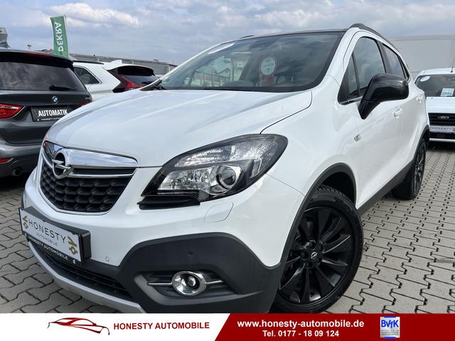 Opel Mokka - 1.4 Turbo Innovation ecoFlex Start/Stop*SCHECKHEFTGEPFLEGT*6 GANG*ESP*WINTER-PAKET*NAVIGATION*WÄRMESCHUTZVERGLASUNG*BI-XENON-SCHEINWERFER*ABS*TEILLEDER*RÜCKFAHRKAMERA*RESERVERAD*DACH HOCHGLANZ SCHWARZ*WEGFAHRSPERRE*SICHT-PAKET*SITZHEIZUNG*