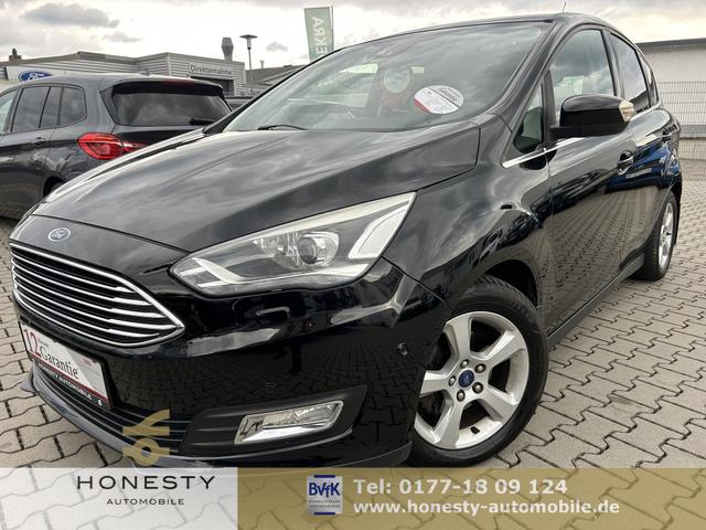 Ford C-MAX - 1.0 EcoBoost Titanium*START/STOP AUTOMATIK*SITZHEIZUNG*APPLE-CAR-PLAY*ANDROID-AUTO*NAVIGATION*EURO 6*KLIMAAUTOMATIK*6 GANG*TEMPOMAT*FREISPRECHEINRICHTUNG*BI-XENON SCHEINWERFER*TÜV NEU*SERVOLENKUNG ELEKTR. ESP*ABS*ASR*IPS*TAGFAHRLICHT LED*WEGFAHRS*