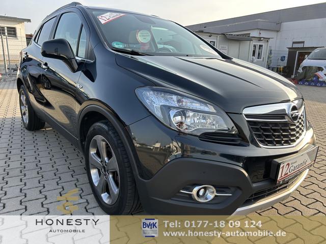 Opel Mokka - 1.4T Innovation 4x4 ALLRAD*LEDER*MULTIFUNKTIONSLENKRAD*ESP*START/STOP AUTOMATIK*6 GANG*TEMPOMAT*LENKRAD BEHEIZBAR*SITZHEIZUNG*ABS*RADIO*CD-PLAYER*TAGFAHRLICHT LED*SICHT-PAKET*KLIMAAUTOMATIK 2 ZONEN*WÄRMESCHUTZVERGLASUNG*WEGFAHRSPERRE*EURO 5*MP3*USB