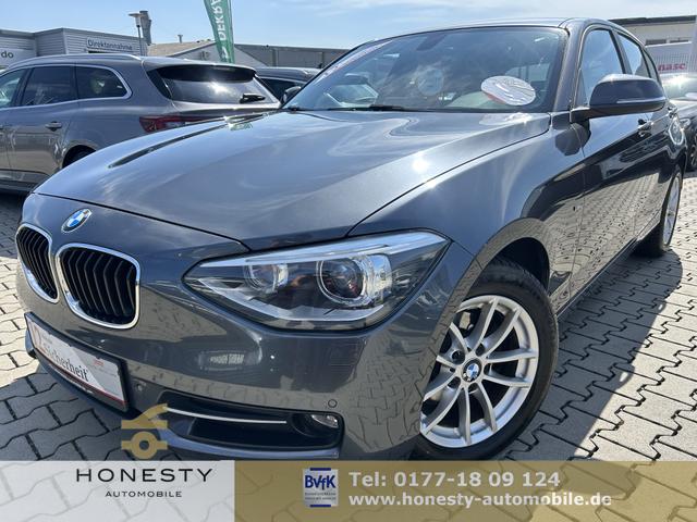 BMW 1er - 118d Sport Line*NAVIGATION*GARANTIE*AUX-IN*SITZHEIZUNG*KLIMAAUTOMATIK*MULTIFUNKTIONSLENKRAD*TEMPOMAT*START/STOP AUTOMATIK*PARKSENSOREN V+H*ABS*DSC*DTC*SPORT LINE*BI-XENON-SCHEINWEFER*RUßPARTIKELFILTER*56 GANG*USB*WEGFAHRSPERRE*SERVOLENKUNG SERVOTRONIC*