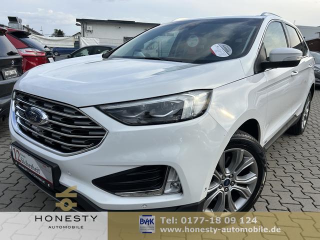 Ford Edge - 2.0 EcoBlue Titanium 4x4 S/S*AUTOMATIK*MULTIFUNKTIONSLENKRAD*NAVIGATION*SITZHEIZUNG VORNE+HINTEN*HECK SOWIE FRONTKAMERA*SPURHALTEASSISTENT*BERGANBFAHR-ASSISTENT*NEBELSCHEINWERFER LED*RUßPARTIKELFILTER*DACHRELING ALUMINIUM*8XREIFEN*WINTER-PAKET*ESP*