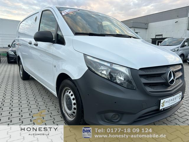 Mercedes-Benz Vito Kasten - 114 CDI/Blue TEC RWD lang*NAVIGATION*8XREIFEN*ABS**REIFENDRUCK-KONTROLLSYSTEM*NEBELSCHEINWERFER*START/STOP ANLAGE MOTOR*ASR*PARTIKELFILTERWEGFAHRSPERRE*TAGFAHRLICHT*SITZHEIZUNG*ESP*START/STOP AUTOMATIK *3 SITZER*MULTIFUNKTIONSLENKRAD*TEMPOMA