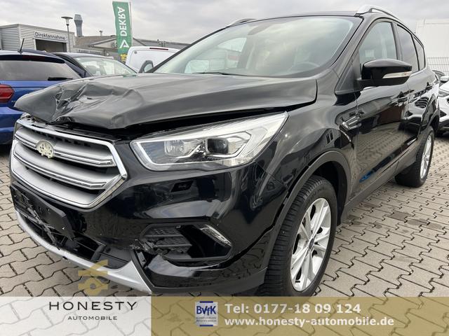 Ford Kuga - 1.5 EcoBoost Titanium 4x2 Start/Stopp EURO 6*FRONTSCHADEN*MULTIFUNKTIONSLENKRAD*SITZHEIZUNG*START/STOP AUTOMATIK*TEILLEDER* 6 GANG*NAVIGATION*LENKRAD BEHEIZBAR*PARKPILOT*KLIMAAUTOMATIK*FREISPRECHEINRICHTUNG*WINTER-PAKET*ASR*ABS*SPORTSITZE VORNE*