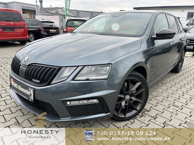 Skoda Octavia Combi - 2.0 TSI RS*GARANTIE*WENIG KILOMETERSTAND*RÜCKFAHRKAMERA*SITZHEIZUNG*KLIMAAUTOMATIK*USB*ASR*START/STOP AUTOMATIK*ESP*AUßENSPIEGEL ELEKTR. VERSTELL UND HEIZBAR*BORDCOMPUTER*LENKRAD LEDER*TAGFAHLICHT ABSCHALTBAR*GARANTIE*STOßFÄNGER SPORT DESIGN*