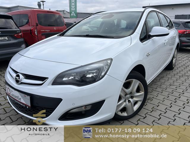 Opel Astra Sports Tourer - J 1.7 CDTI Edition eco*M.AUßWEISBAR*RUßPARTIKELFILTER*ABS*ESP*SEITENAIRBAG VORNE*MULTIFUNKTIONSLENKRAD*TEMPOMAT*FREISPRECHEINRICHTUNG*KLIMA*USB*6 GANG*REGENSENSOR*GARANTIE*BLUETOOTH*RADIO/CD PLAYER* BREMSASSISTENT*DACHRELING*HECKSCHEIBE HEIZBAR*