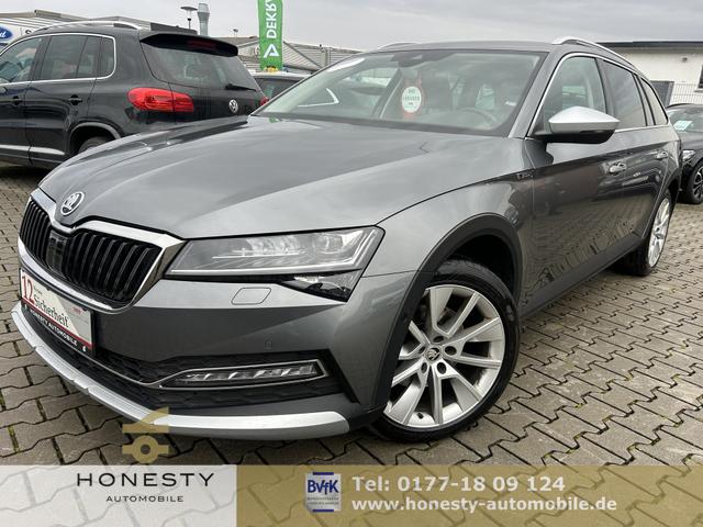 Skoda Superb Combi - 2.0 TDI Scout 4x4*SOFORT VERF&Uuml;GBAR*GARANTIE*M. AUSWEISBAR* ELEKTR.HECKKLAPPE*R&Uuml;CKFAHRKAMERA*TEMPOMAT*GESCHWINDIGKEITSBEGRENZER*MULTIFUNKTIONSLENKRAD*AUTOMATIK*START/STOP AUTOMATIK*DRIVE MODE*PARKPILOT*NAVIGATION*SITZHEIZUNG*KLIMAAUTOMATIK*