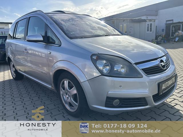 Opel Zafira - 1.9 CDTI DPF Cosmo 7 SITZER*EXPORT ODER GEWERBE BEVORZUGT*AUTOMATIK*PANORAMADACH*TEILLEDER*MULTIFUNKTONSLENKRAD*SERVOLENKUNG*W&Auml;RMESCHUTZVERGLASUNG*SPORTSITZE VORNE*ABS*ESP*ELEKTR.TRAKTIONSKONTROLLE*CD-PLAYER*LICHT-PAKET*DACHRELING*5 T&Uuml;RIG*TEMPOMA
