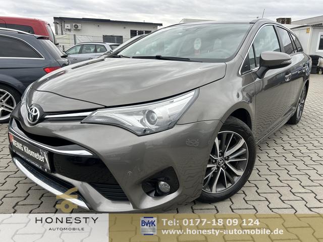 Toyota Avensis Combi - 1.8 VVT-i Edition S+*GARANTIE*SITZHEIZUNG*8XREIFEN*MULTIFUNKTIONSLENKRAD*R&Uuml;CKFAHRKAMERA*TEMPOMAT*SPURHALTEASSISTENT*KLIMAAUTOMATIK*6 GANG*NAVIGATION*SCHECKHEFTGEPFLEGT BEI TOYOTA*PARKSENSOREN V+H*ELEKTR.AU&szlig;ENSPIEGEL*ABS*COMFORT-PAKET-PLUS*