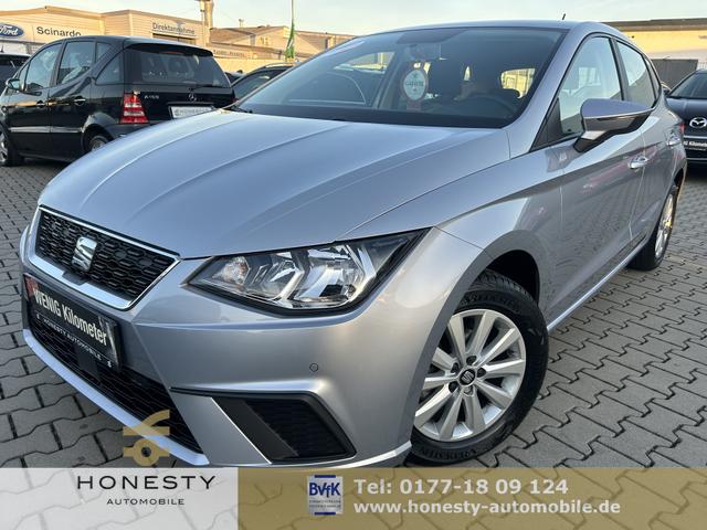 Seat Ibiza - 1.0 TGI Style*BENZIN/ERDGAS*GARANTIE*ABS*ASR*EDS*ESP*ESC*BREMSASSISTENT*BERGANFAHR-ASSISTENT*MULTIFUNKTIONSBREMSE*AUX-IN*FREISPRECHEINRICHTUNG*R&Uuml;CKFAHRKAMERA*EINPARKHILFE VORNE HINTEN*W&Auml;RMESCHUTZVERGLASUNG*WEGFAHRSPERRE ELEKTR*6 GANG*TEMPOMAT*