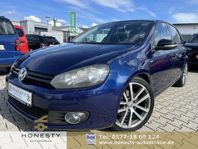 Volkswagen Golf - VI 2.0 TDI Match*AUTOMATIK*CARVERTICAL VORHANDEN*TEMPOMAT*PARKSENSOREN V+H*AUTOMATIK*EURO 5* NAVIGATION*SITZHEIZUNG*ESP*KLIMAAUTOMATIK*FREISPRECHEINRICHTUNG*LM FELGEN*TAGFAHRLICHT*RU&szlig;PARTIKELFILTER*BREMSASSITENT*BLUETOOTH*WINTER-PAKET*LENKRAD LEDER*