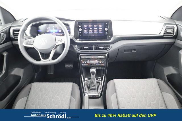 Volkswagen T-Cross 1.0 TSI 85 kW Life DSG Life, LED, Kamera, ACC, Side, 17-Zoll, 3-J. Garantie 