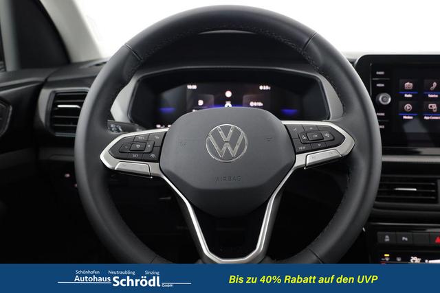 Volkswagen T-Cross 1.0 TSI 85 kW Life DSG Life, LED, Kamera, ACC, Side, 17-Zoll, 3-J. Garantie 