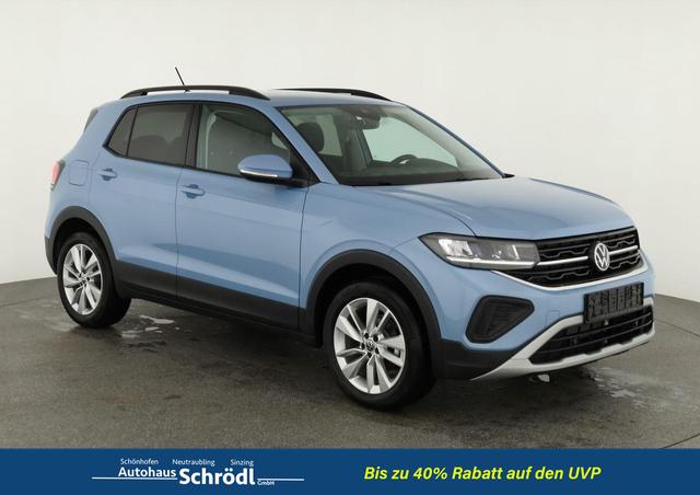 Volkswagen T-Cross - 1.0 TSI 85 kW Life DSG Life, AHK, LED, Kamera, ACC, Side, 17-Zoll