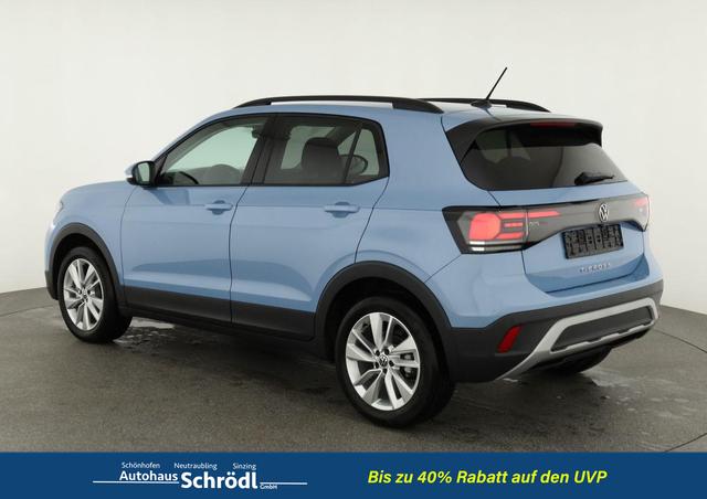 Volkswagen T-Cross 1.0 TSI 85 kW Life DSG Life, AHK, LED, Kamera, ACC, Side, 17-Zoll 