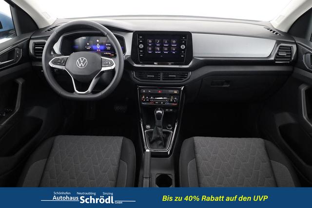Volkswagen T-Cross 1.0 TSI 85 kW Life DSG Life, AHK, LED, Kamera, ACC, Side, 17-Zoll 