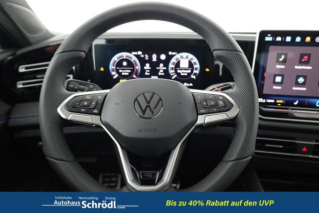 Volkswagen Tiguan 2.0 TDI 142 kW 4Motion R-Line DSG 4M Black, Pano, IQ.Light, AHK, Navi, Side, AreaView, sofort 