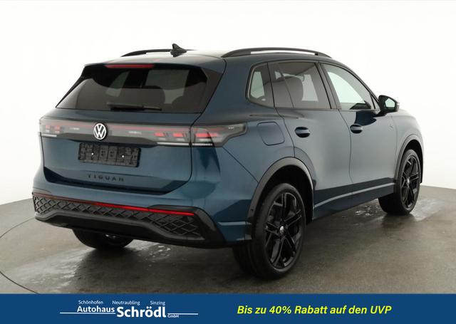 Volkswagen Tiguan 2.0 TDI 142 kW 4Motion R-Line DSG 4M Black, 20-Zoll, Pano, Leder, IQ.Light, AHK, Navi, Side, AreaView 
