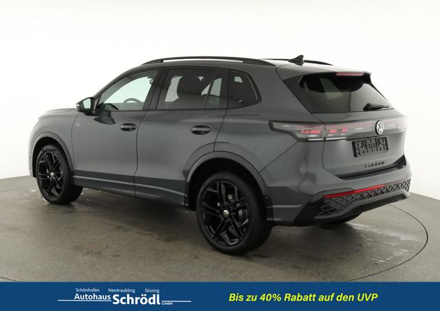 Volkswagen Tiguan 2.0 TDI 142 kW 4Motion R-Line DSG 4M Black, 20-Zoll, Pano, Leder, IQ.Light, AHK, Navi, Side, AreaView 