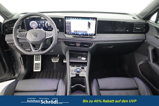 Volkswagen Tiguan 2.0 TDI 142 kW 4Motion R-Line DSG 4M Black, 20-Zoll, Pano, Leder, IQ.Light, AHK, Navi, Side, AreaView 