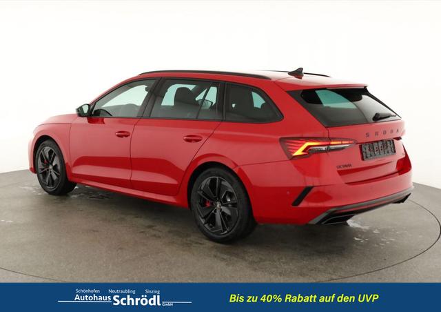 Skoda Octavia Combi 2.0 TSI 195 kW RS DSG, AHK, Navi, Matrix, Side, 5 J.-Garantie 
