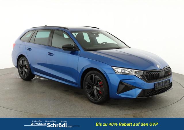 Skoda Octavia Combi - 2.0 TSI 195 kW RS DSG, Pano, AHK, Navi, Matrix, Side, 5 J.-Garantie