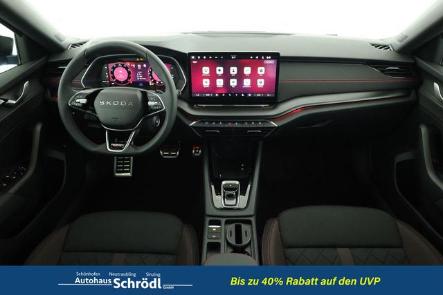 Skoda Octavia Combi 2.0 TSI 195 kW RS DSG, Pano, AHK, Navi, Matrix, Side, 5 J.-Garantie 