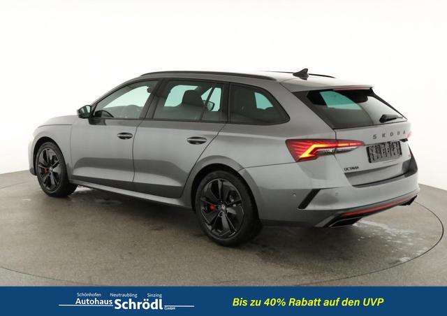 Skoda Octavia Combi 2.0 TSI 195 kW RS DSG, Standheizung, AHK, Navi, Matrix, Side, 5 J.-Garantie 