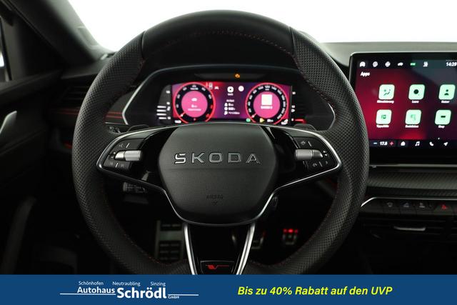 Skoda Octavia Combi 2.0 TSI 195 kW RS DSG, Standheizung, AHK, Navi, Matrix, Side, 5 J.-Garantie 
