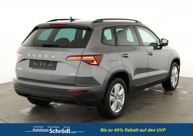 Skoda Karoq Selection 2.0 TDI DSG 4x4 Selection, AHK, Navi, LED, Kamera, el. Klappe, ACC, 4 J.-Garantie 