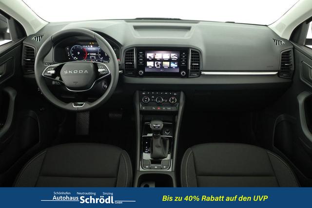 Skoda Karoq Selection 2.0 TDI DSG 4x4 Selection, AHK, Navi, LED, Kamera, el. Klappe, ACC, 4 J.-Garantie 
