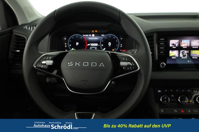 Skoda Karoq Selection 2.0 TDI DSG 4x4 Selection, AHK, Navi, LED, Kamera, el. Klappe, ACC, 4 J.-Garantie 