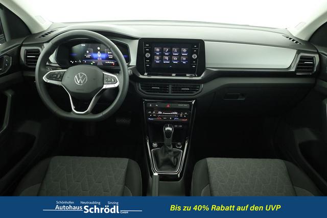 Volkswagen T-Cross 1.0 TSI 85 kW Life DSG Life, LED, Kamera, ACC, Side, 17-Zoll 