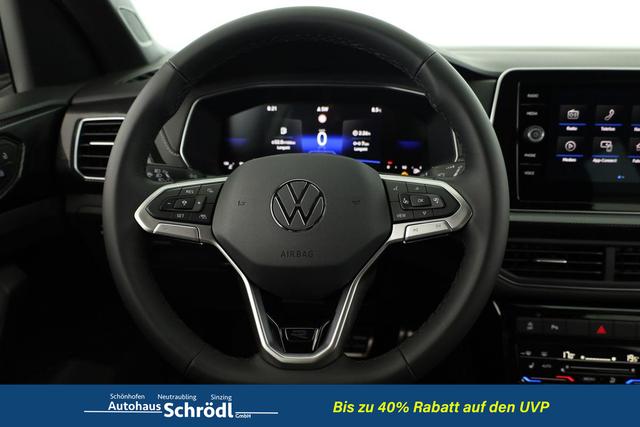Volkswagen T-Cross 1.5 TSI 110 kW R-Line DSG R-Line, AHK, IQ.Light, Navi, Side, Kamera, 18-Zoll 