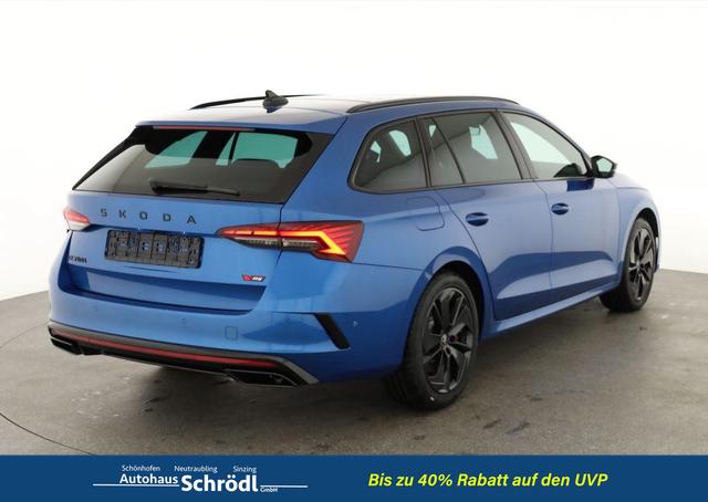 Skoda Octavia Combi 2.0 TSI 195 kW RS DSG, Pano, Standheizung, AHK, Navi, Matrix, Canton, Side, 5 J.-Garantie 