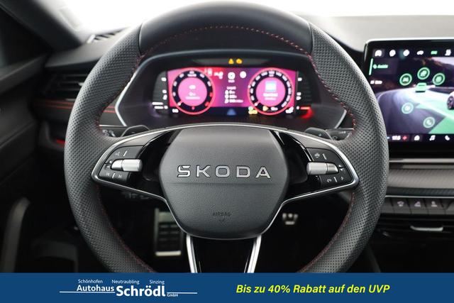 Skoda Octavia Combi 2.0 TSI 195 kW RS DSG, Pano, Standheizung, AHK, Navi, Matrix, Canton, Side, 5 J.-Garantie 
