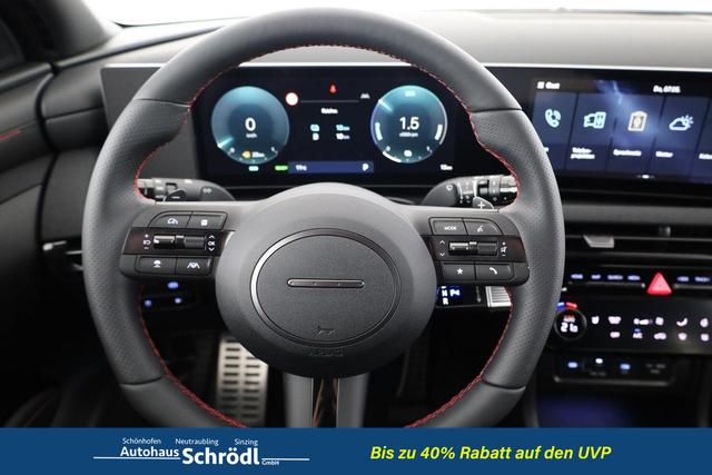 Hyundai TUCSON N Line Plug-In Hybrid 2WD 1.6 T-GDI PHEV LINE, Navi, Kamera, Side 