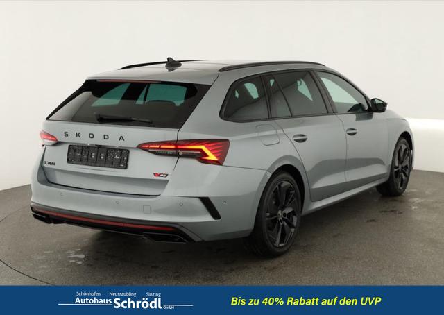 Skoda Octavia Combi 2.0 TSI 195 kW RS DSG, Pano, Standheizung, AHK, Navi, Matrix, Canton, Side, 5 J.-Garantie 