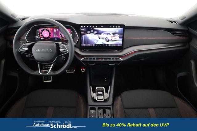 Skoda Octavia Combi 2.0 TSI 195 kW RS DSG, Pano, Standheizung, AHK, Navi, Matrix, Canton, Side, 5 J.-Garantie 